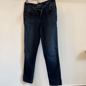 Level 99 Dark Blue Straight Leg Jeans
